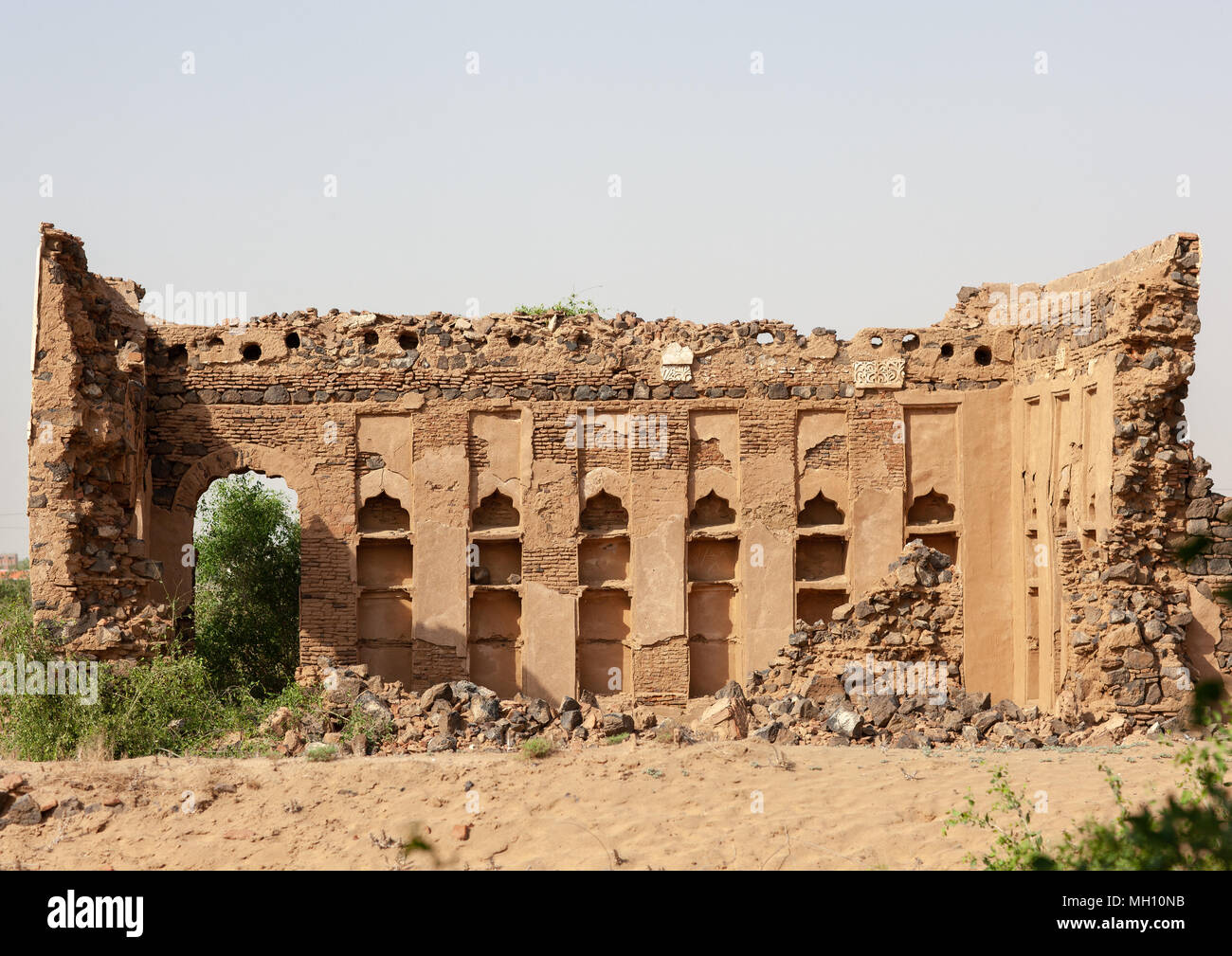 Ruins of the idriss palace, Jizan Region, Jizan, Saudi Arabia Stock
