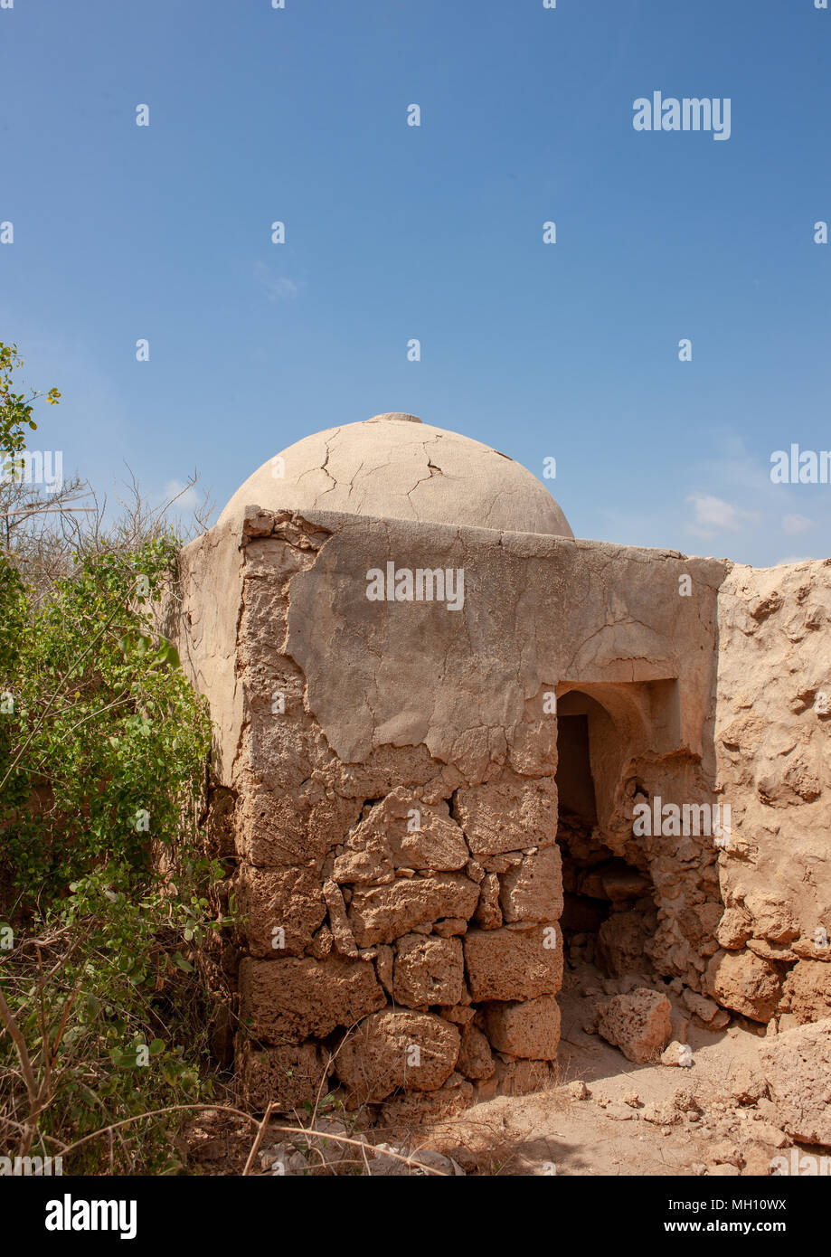 Old ottoman house, Jizan Region, Farasan island, Saudi Arabia Stock