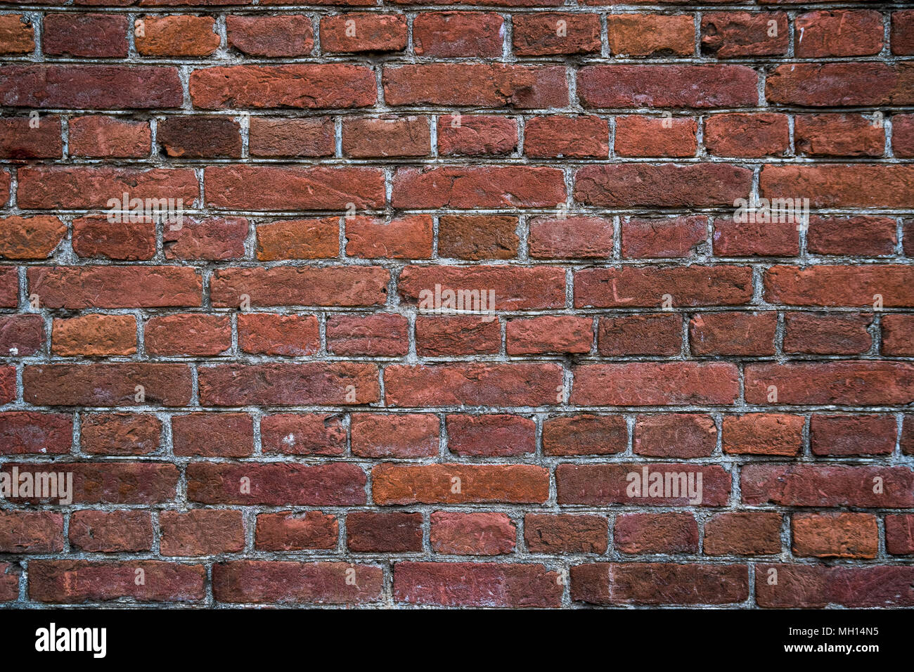 Background of red brick wall pattern texture Stock Photo - Alamy