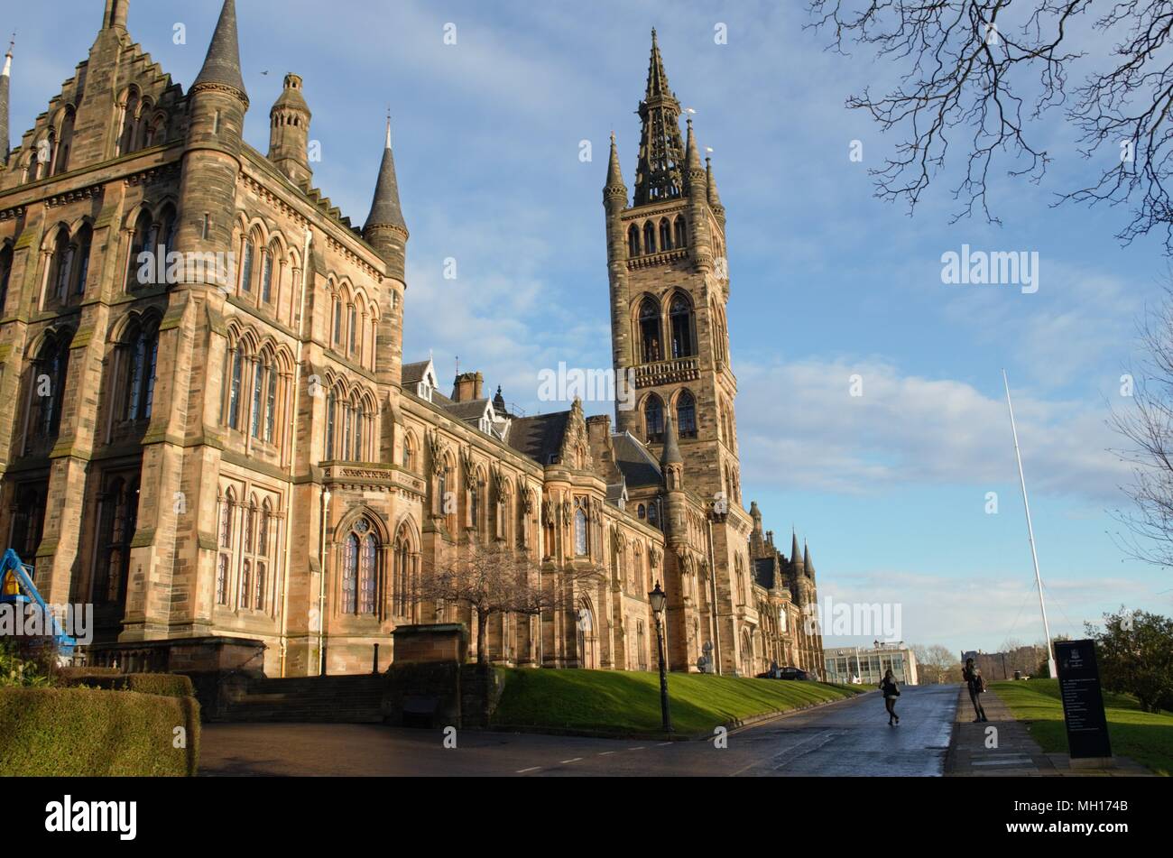 University Of Glasgow Stock Photo