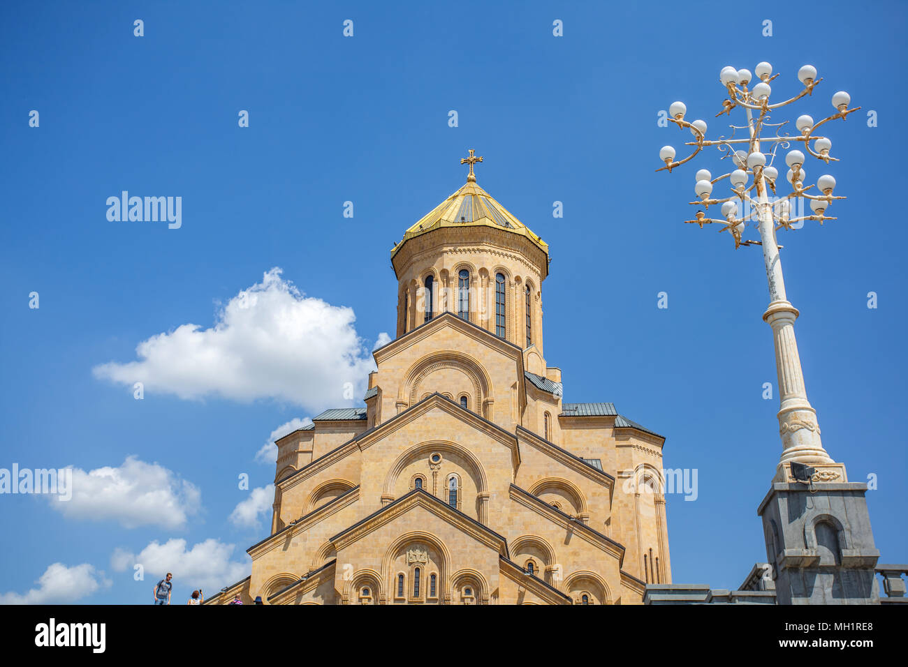 The Holy Trinity Cathedral of Tbilisi commonly known as Sameba in ...