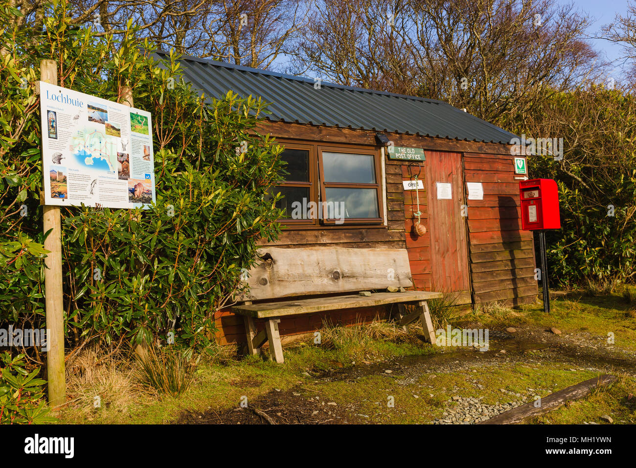 The Old Post Office, Lochbuie, Isle of Mull, Scotland, Inner Hebrides