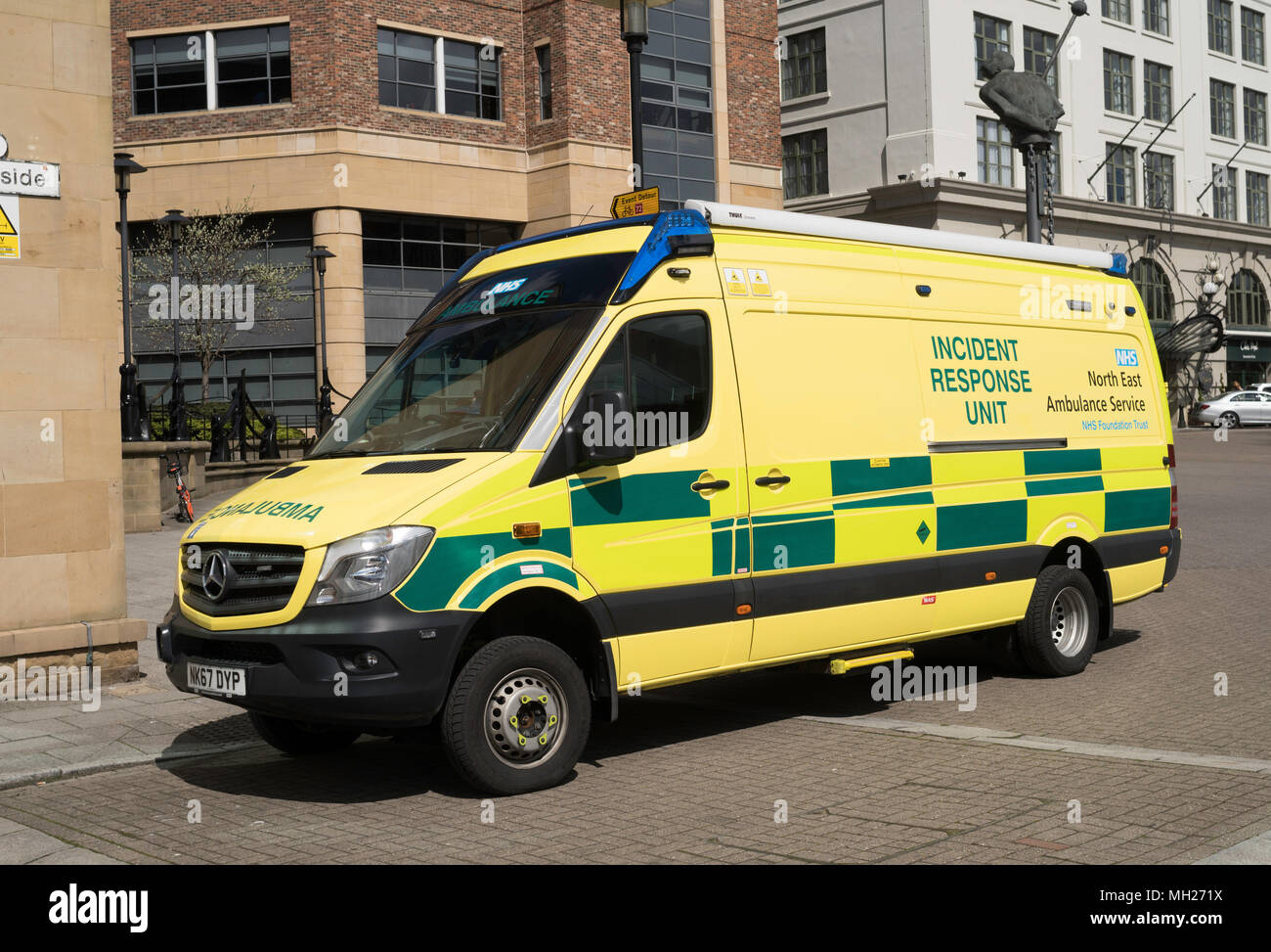 North East Ambulance service Incident Response Unit, Newcastle, north east England, UK Stock Photo