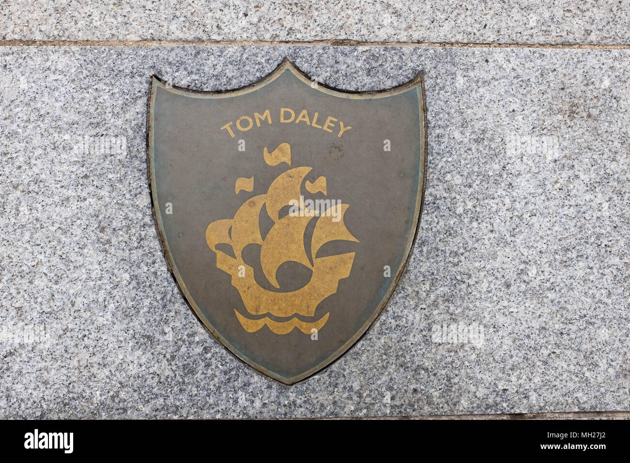 Blue Peter at Media City, Salford Quays, Manchester, UK Stock Photo