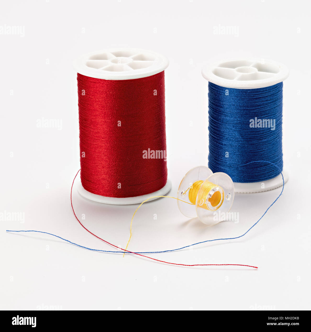 Sewing tools needed for making clothes or a blanket Stock Photo Alamy