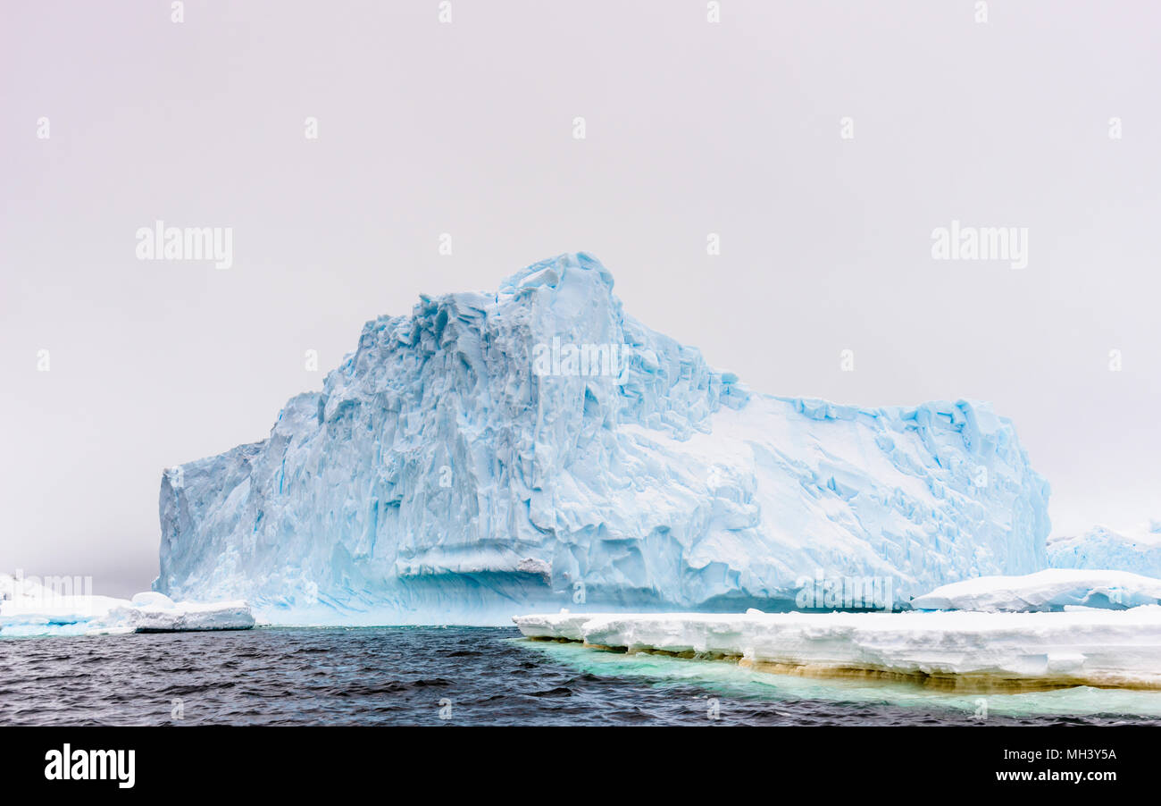 Antarctic ice rocks Stock Photo Alamy