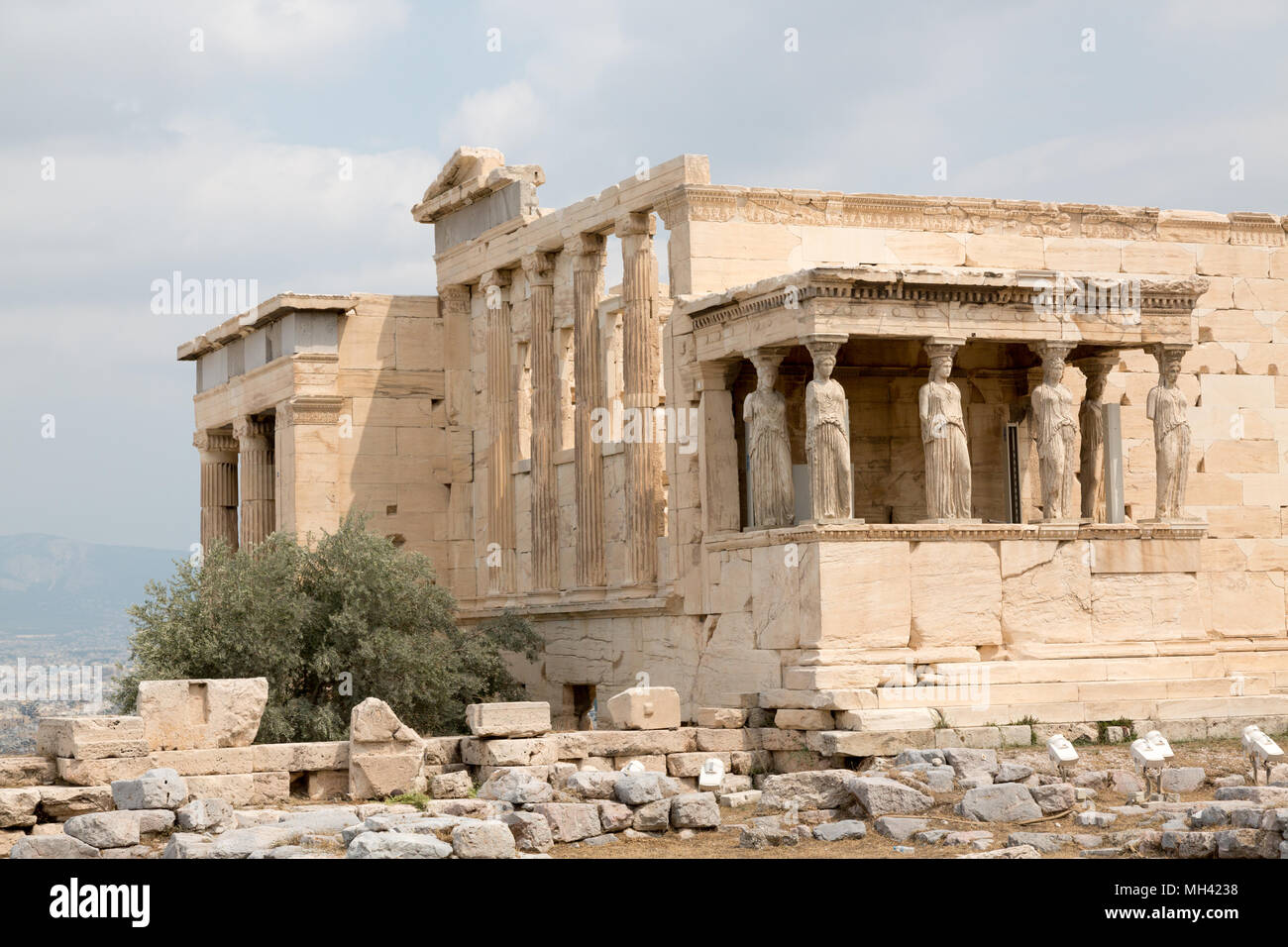 Temple of Athena Nike in Athens Greece Stock Photo