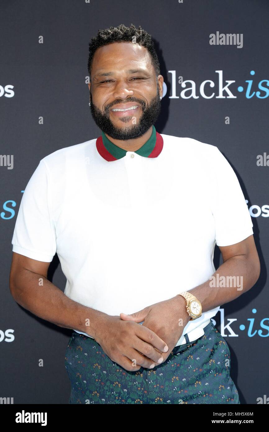 Anthony Anderson in attendance for BLACK-ISH FYC Event, Disney Studios, Burbank, CA April 28, 2018. Photo By: Priscilla Grant/Everett Collection Stock Photo