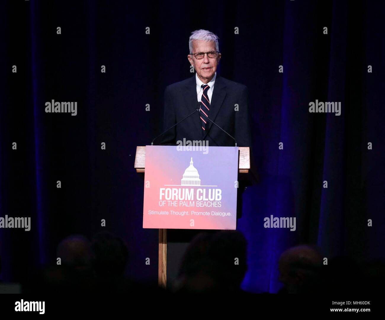 Florida, USA. 30th Apr, 2018. Joel Daves received the Forum Club of the Palm Beaches' 2017-2018 Exemplary Elected Official award at the Kravis Center for the Performing Arts Monday, April 30, 2018. Credit: Bruce R. Bennett/The Palm Beach Post/ZUMA Wire/Alamy Live News Stock Photo