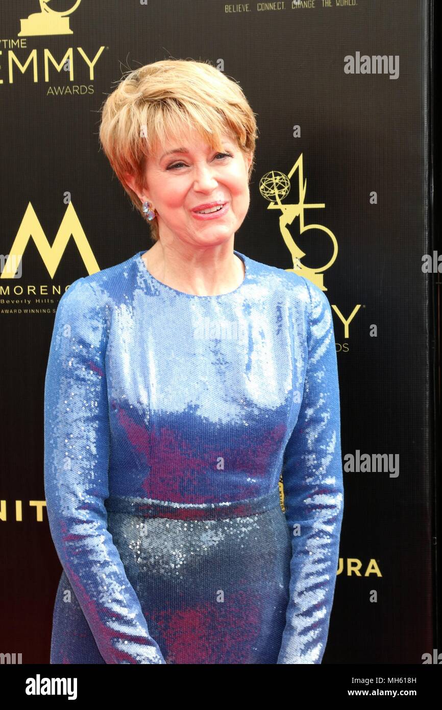 Jane Pauley at arrivals for 45th Annual Daytime Emmy Awards, Pasadena Civic Center, Pasadena, CA