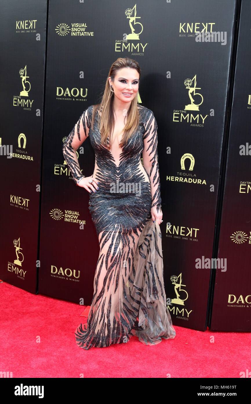 Lilly Melgar at arrivals for 45th Annual Daytime Emmy Awards, Pasadena Civic Center, Pasadena, CA April 29, 2018. Photo By: Priscilla Grant/Everett Collection Stock Photo