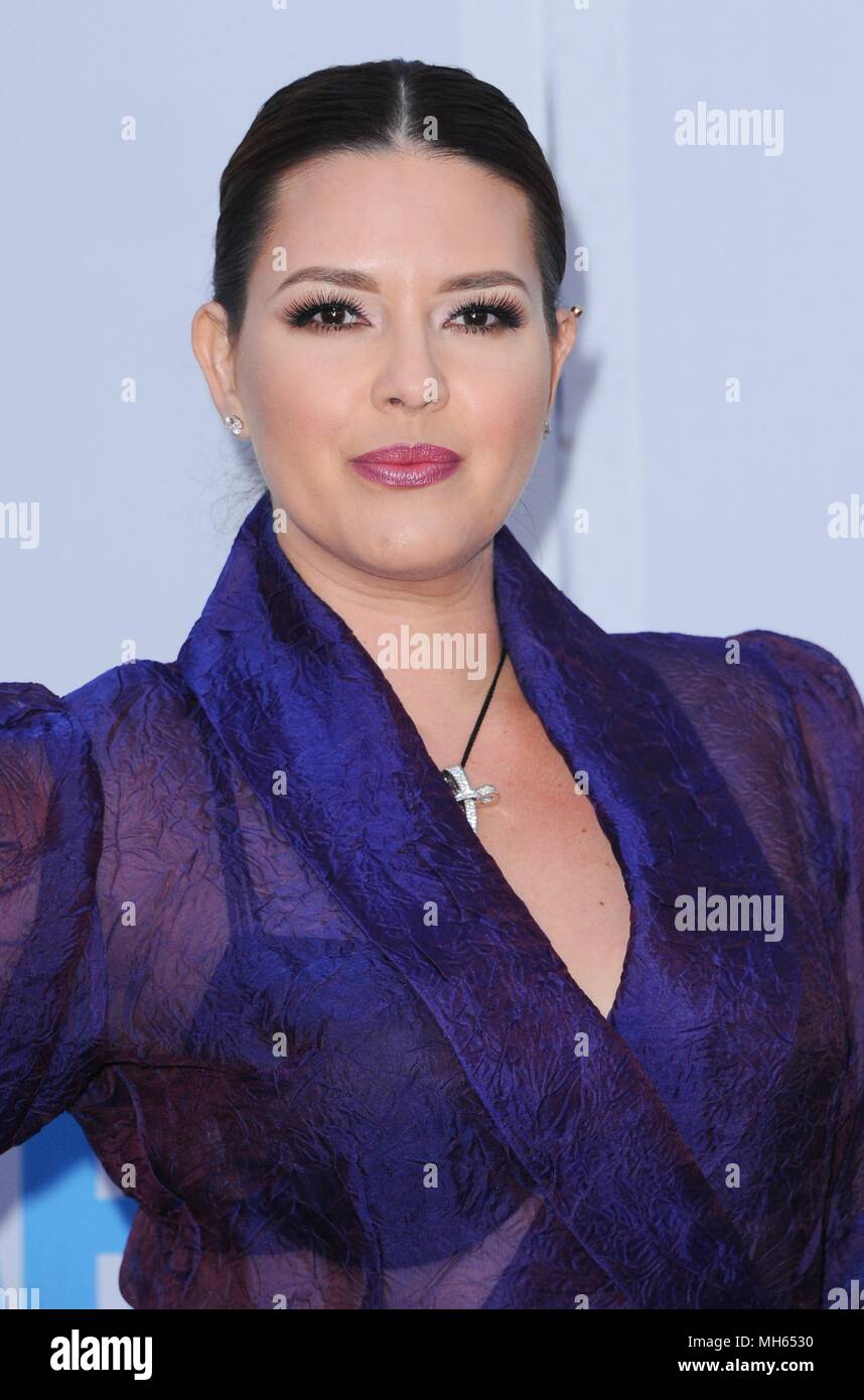 Los Angeles, CA, USA. 30th Apr, 2018. Alicia Machado at arrivals for OVERBOARD Premiere, Regency Village Theatre - Westwood, Los Angeles, CA April 30, 2018. Credit: Elizabeth Goodenough/Everett Collection/Alamy Live News Stock Photo