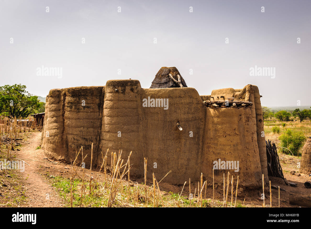 House for living in Togo, Africa Stock Photo Alamy