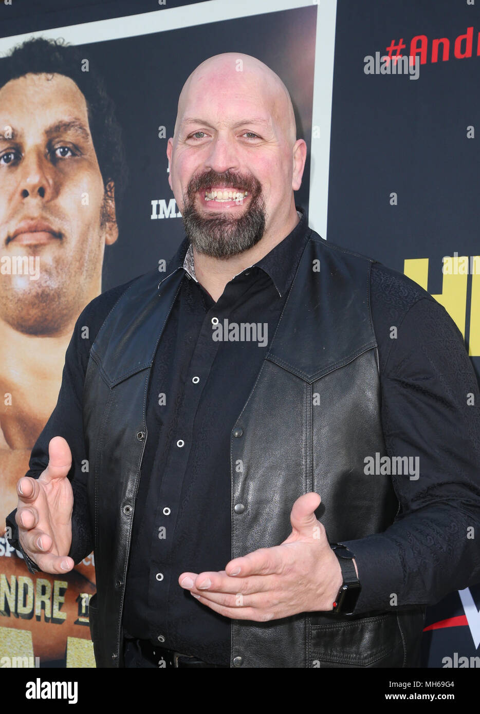 Los Angeles premiere of HBO's 'Andre the Giant' - Arrivals  Featuring: Big Show, Paul Donald Wight II Where: Hollywood, California, United States When: 29 Mar 2018 Credit: FayesVision/WENN.com Stock Photo