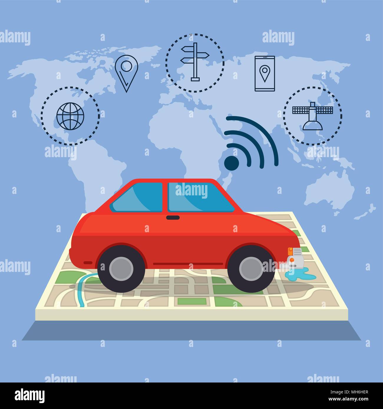 Antena gps hi-res stock photography and images - Alamy