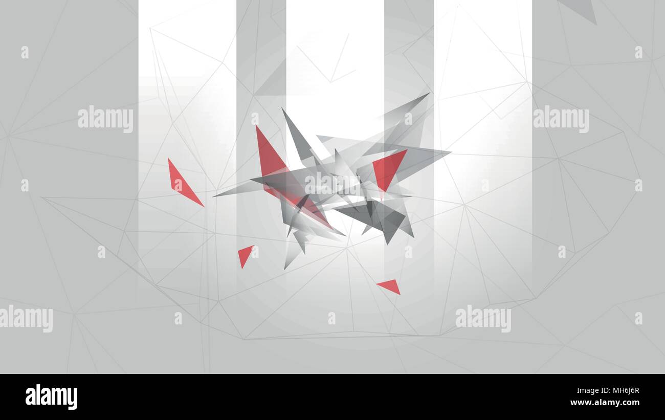Abstract Geometric Background Template - Vector Illustration Stock ...