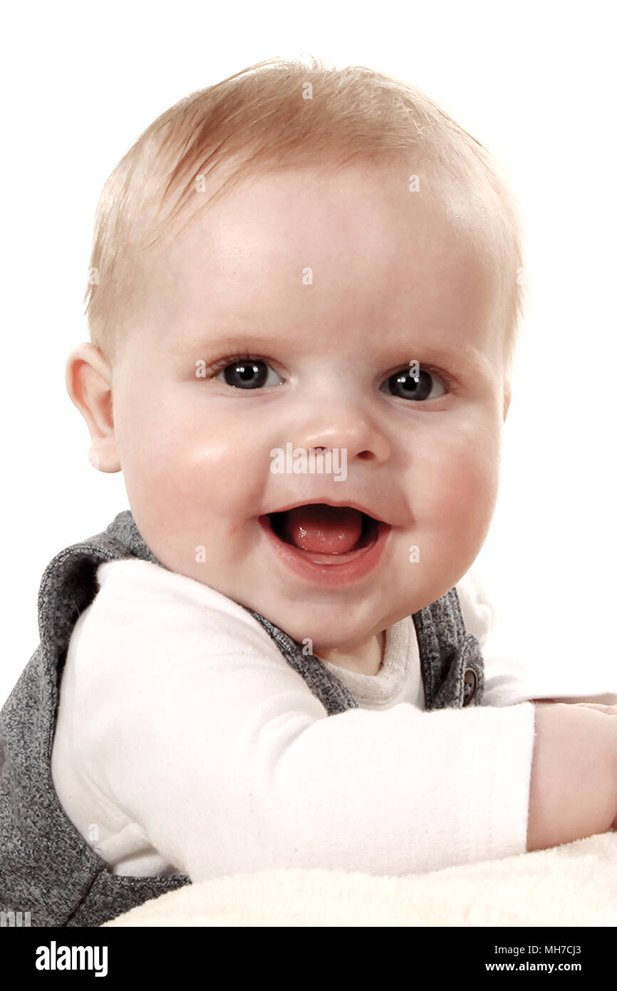 3 month old baby boy Stock Photo Alamy