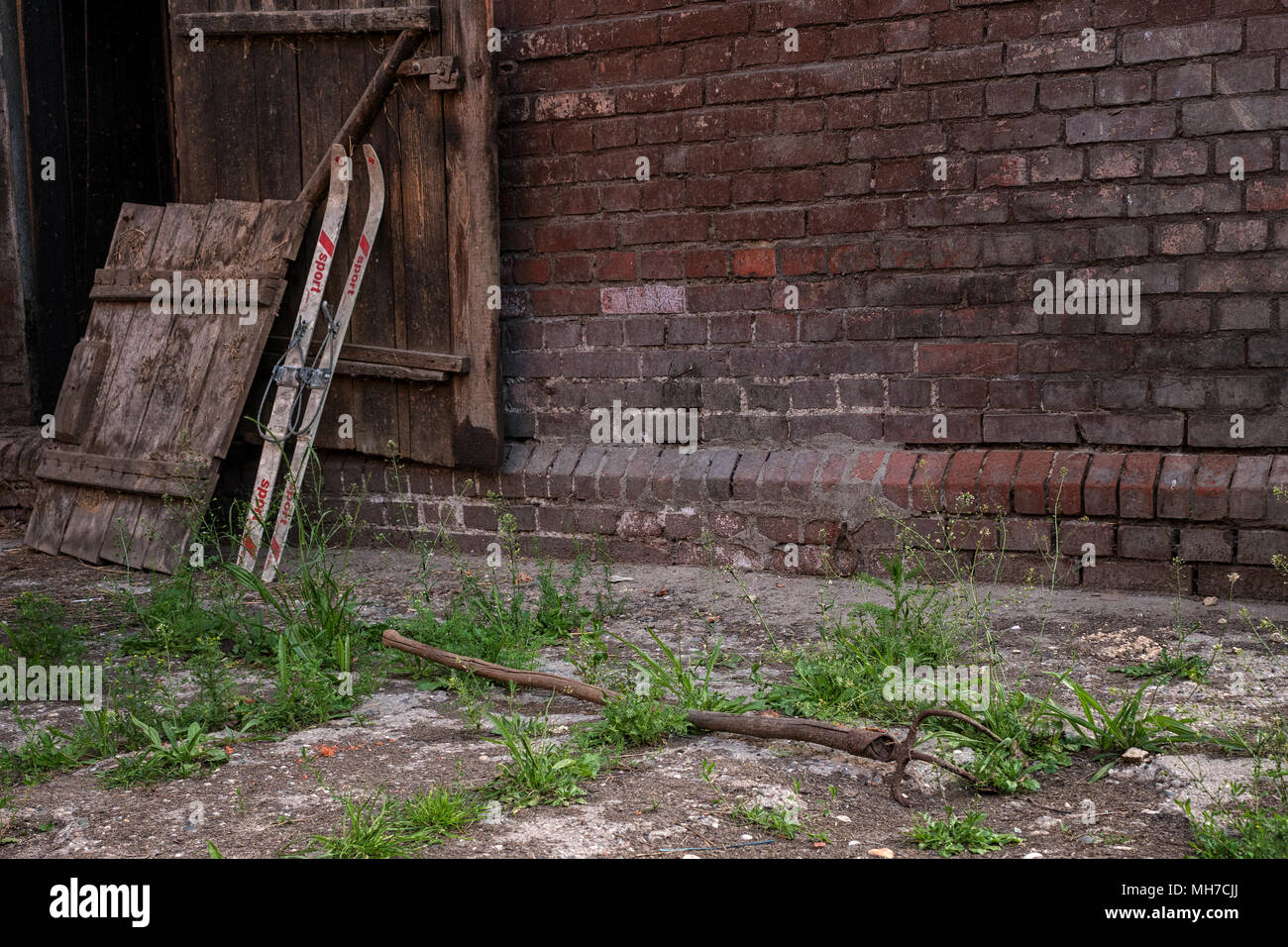 Farm. Bauernhof. Stock Photo