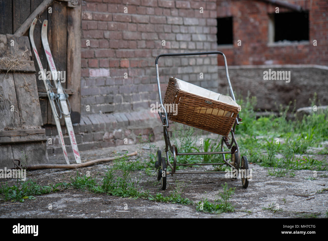 Farm. Bauernhof. Stock Photo