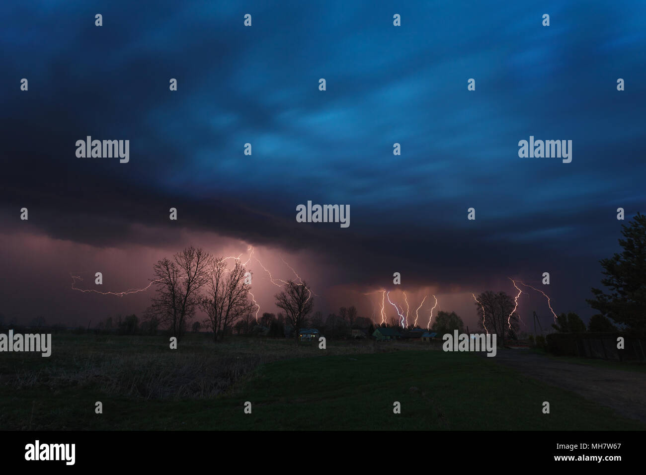 Lightning Strikes High Resolution Stock Photography and Images - Alamy
