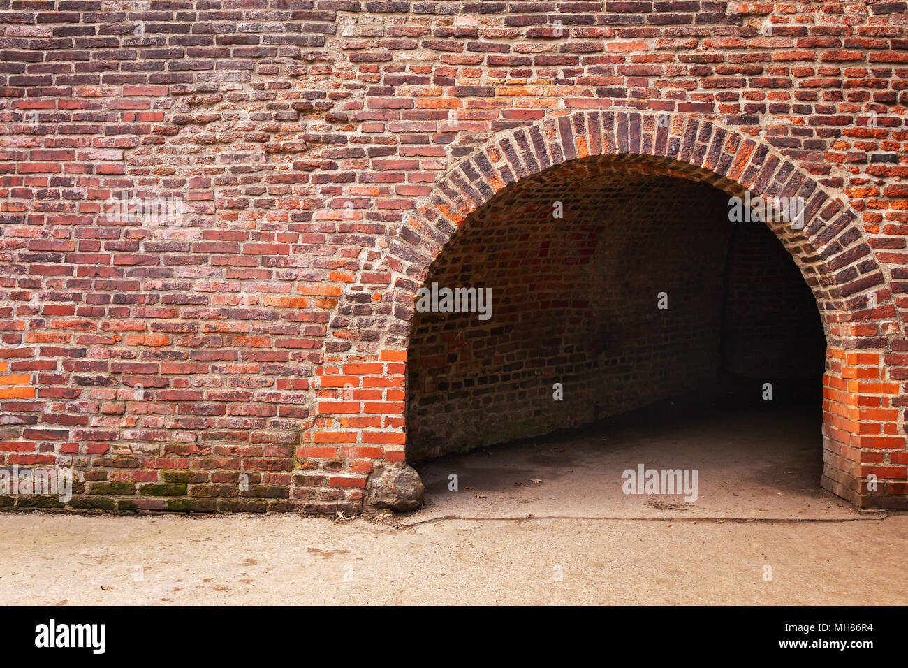 Brick wall tunnel hires stock photography and images Alamy
