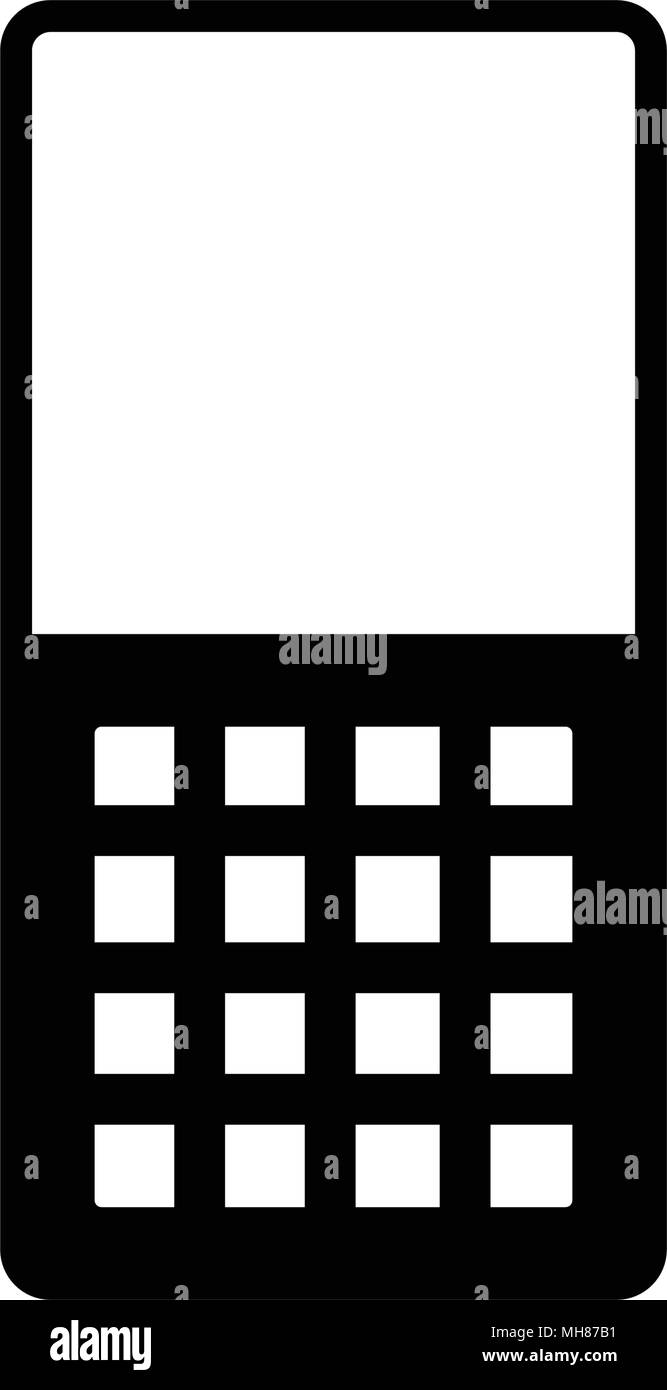 Mobile phone icon, vector icon on white background Stock Vector Image ...