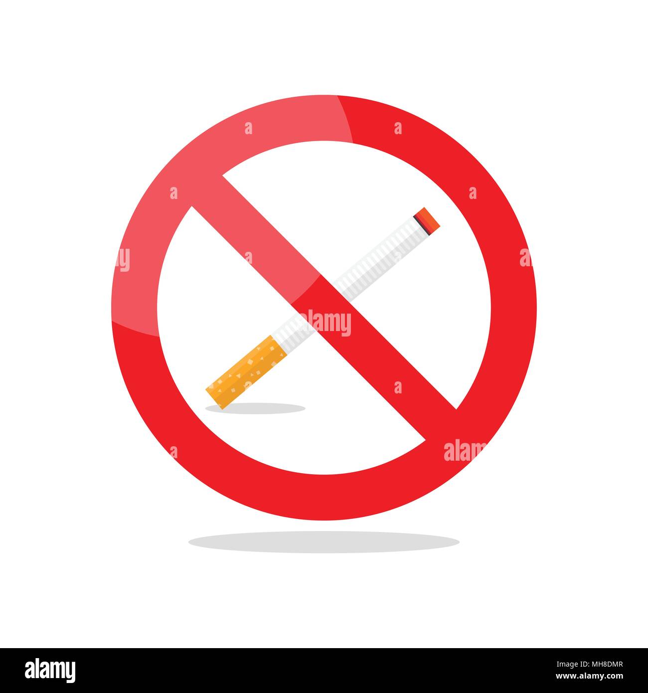 Tolles Holzbild Wandbild No Smoking Area handbemalt im Retrolook 60 cm Zigarette 