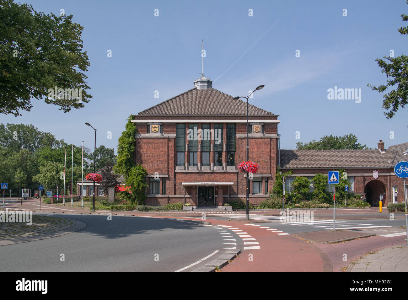 City hall of Voorschoten Stock Photo