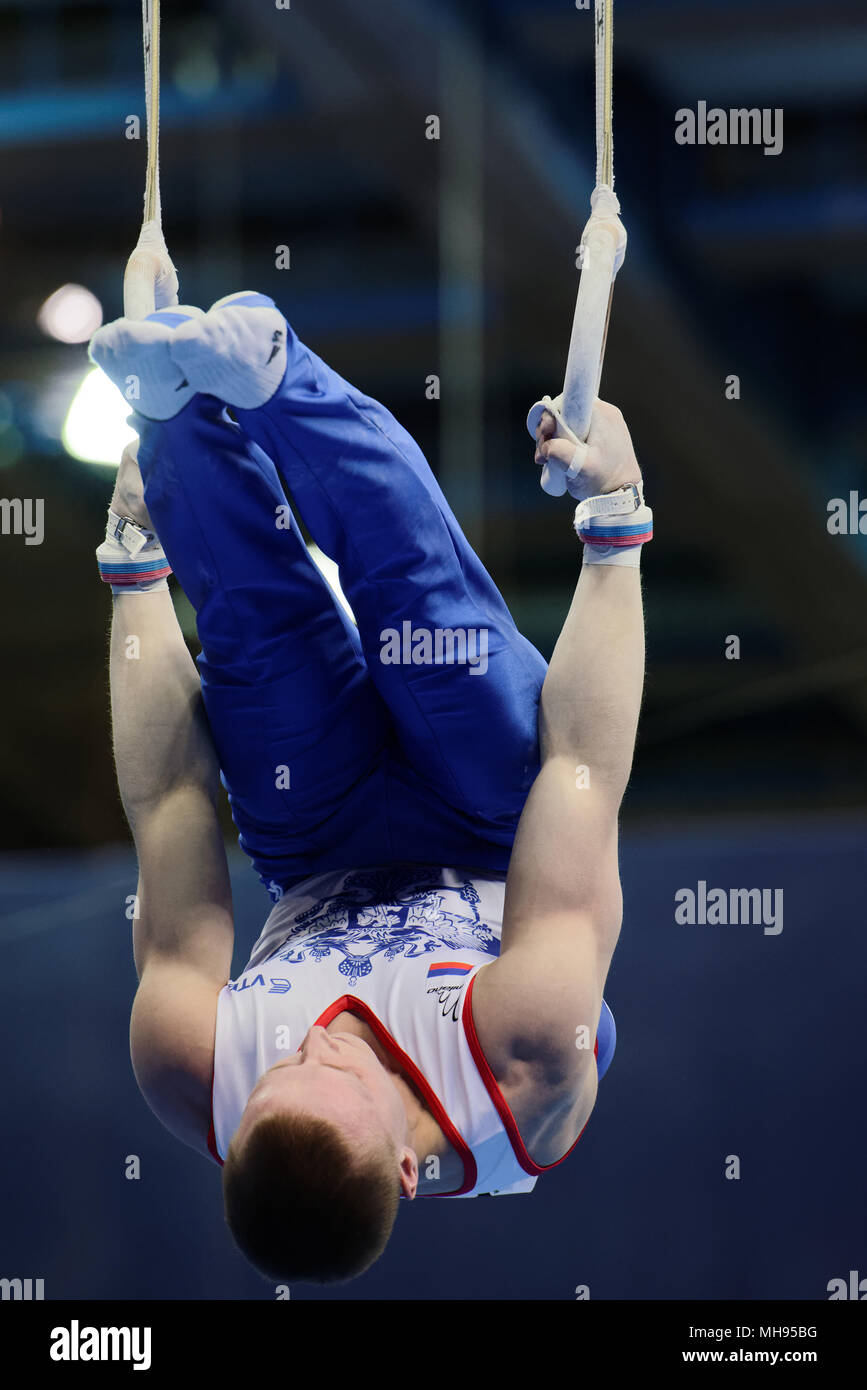 Russian male gymnast hires stock photography and images Alamy