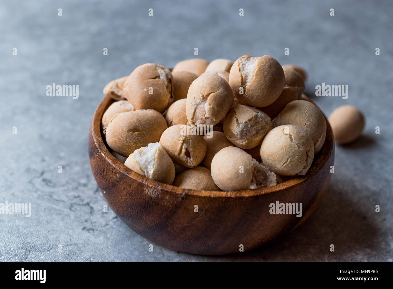 Sweet Peanuts Covered with Soy (Soya) and Sugar / Soyali Fistik. Fast