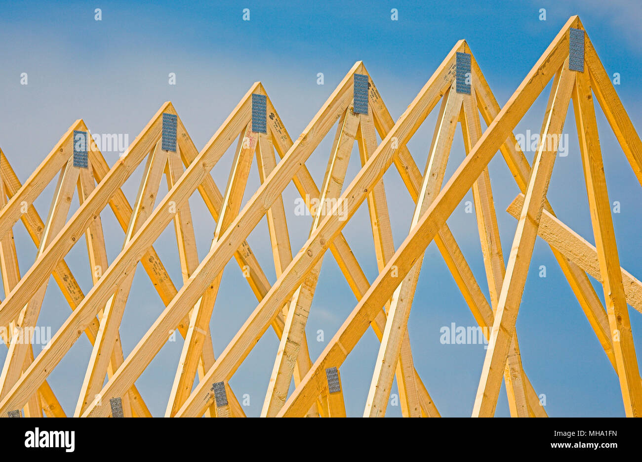 Triangular wooden frame structure hi-res stock photography and images ...