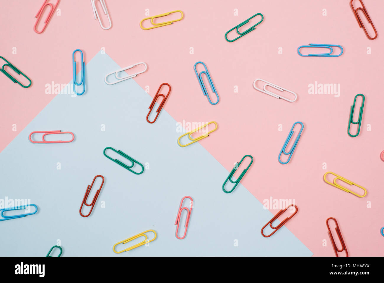 pastel binder clips