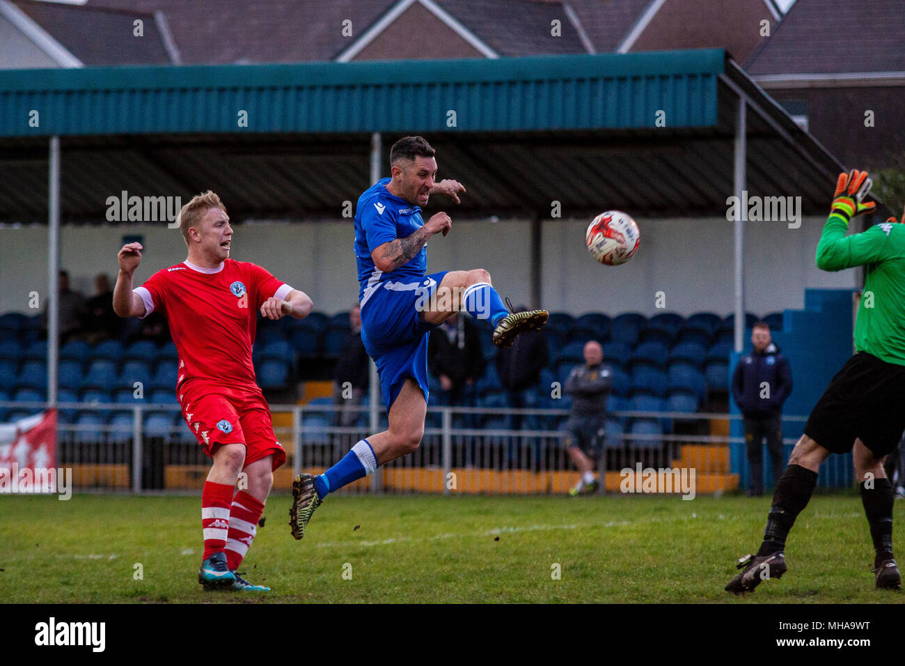 Port Talbot Town 22 Cambrian & Clydach Vale. 27/4/18 Stock Photo Alamy