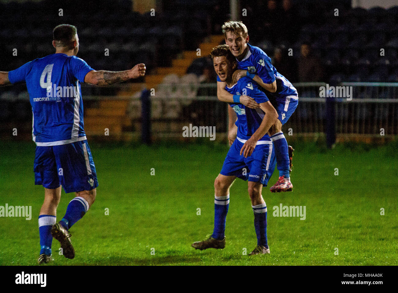 Port Talbot Town 22 Cambrian & Clydach Vale. 27/4/18 Stock Photo Alamy