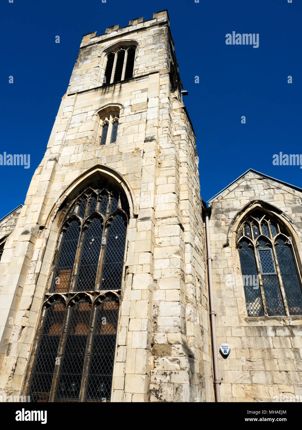 St Saviour Church home of Jorvik Dig archaeological adventure on St Saviourgate York Yorkshire England Stock Photo