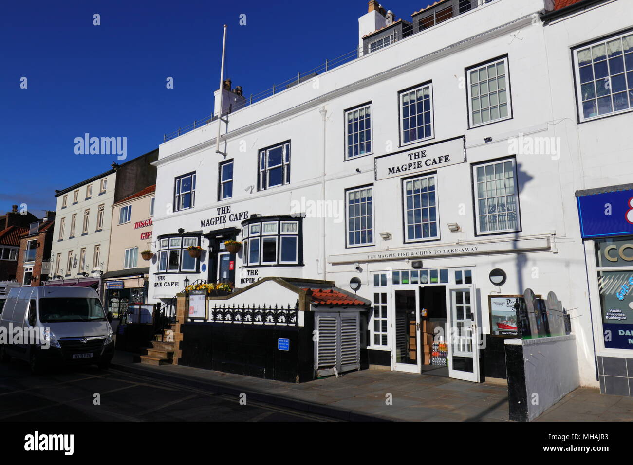Magpie Cafe - Whitby Stock Photo