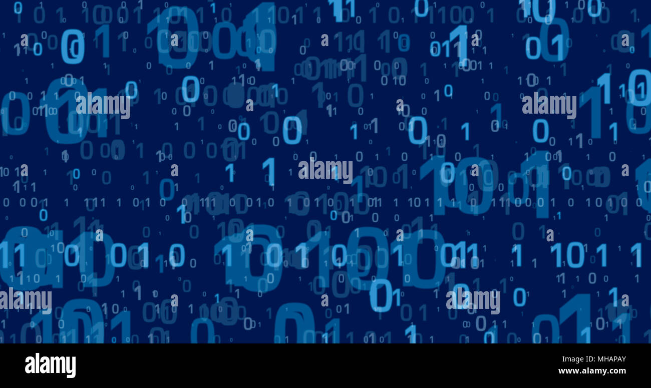 Zeros and ones background hi-res stock photography and images - Alamy