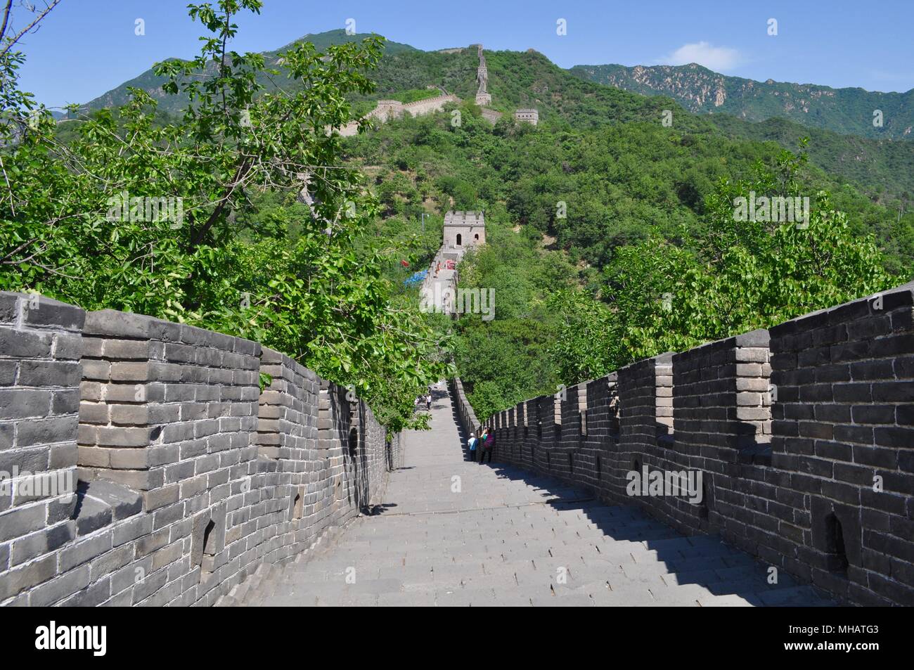 The Great Wall of China, Beijing/ Peking Stock Photo Alamy