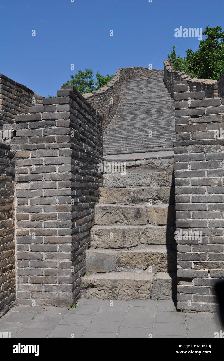 The Great Wall of China, Beijing/ Peking Stock Photo Alamy