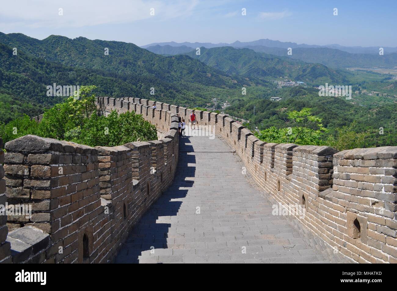 The Great Wall of China, Beijing/ Peking Stock Photo Alamy