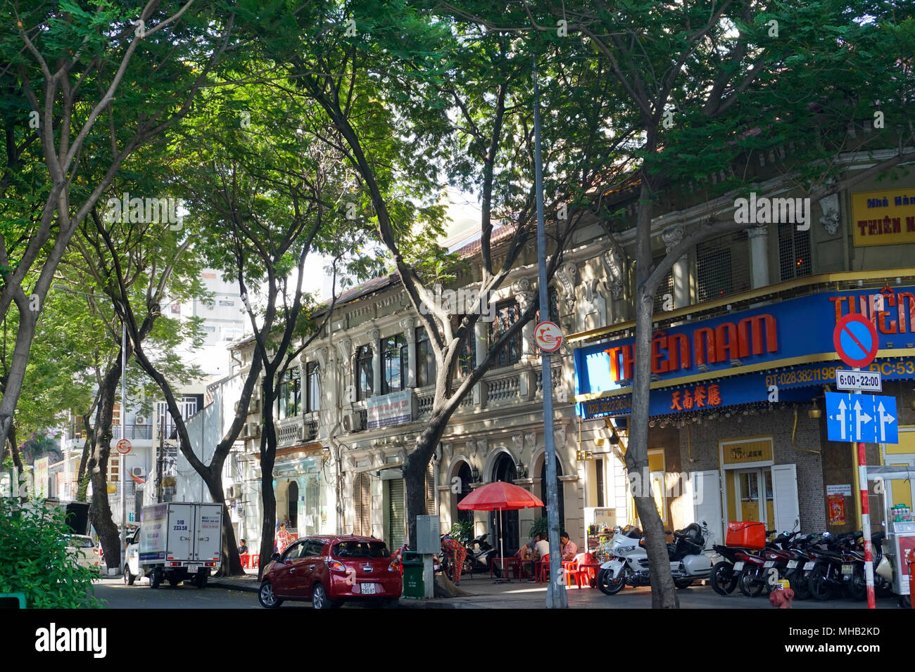Nam Ky Khoi Nghia street in District One, Ho Chi Minh City; Saigon