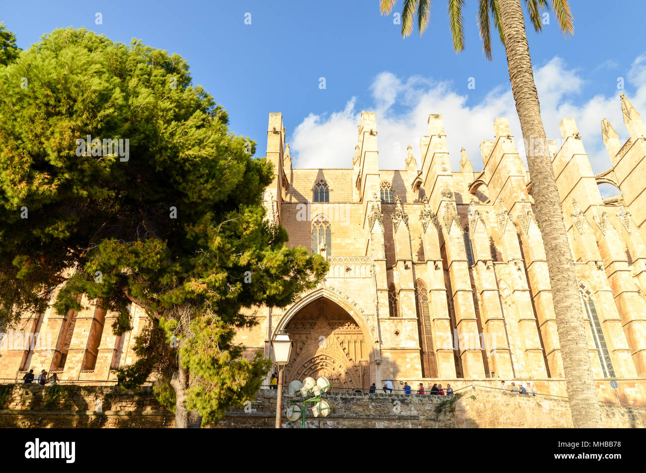 Catedral de Mallorca (Palma Catedral), Mallorca, Spain Stock Photo