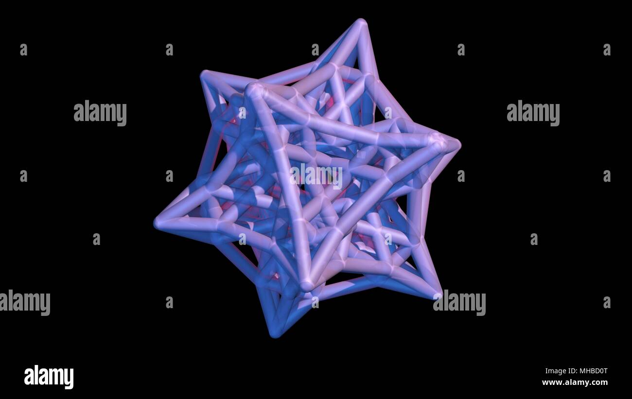 3d Rendered Geometry 3d geometric art . 3d rendering Stock Photo - Alamy