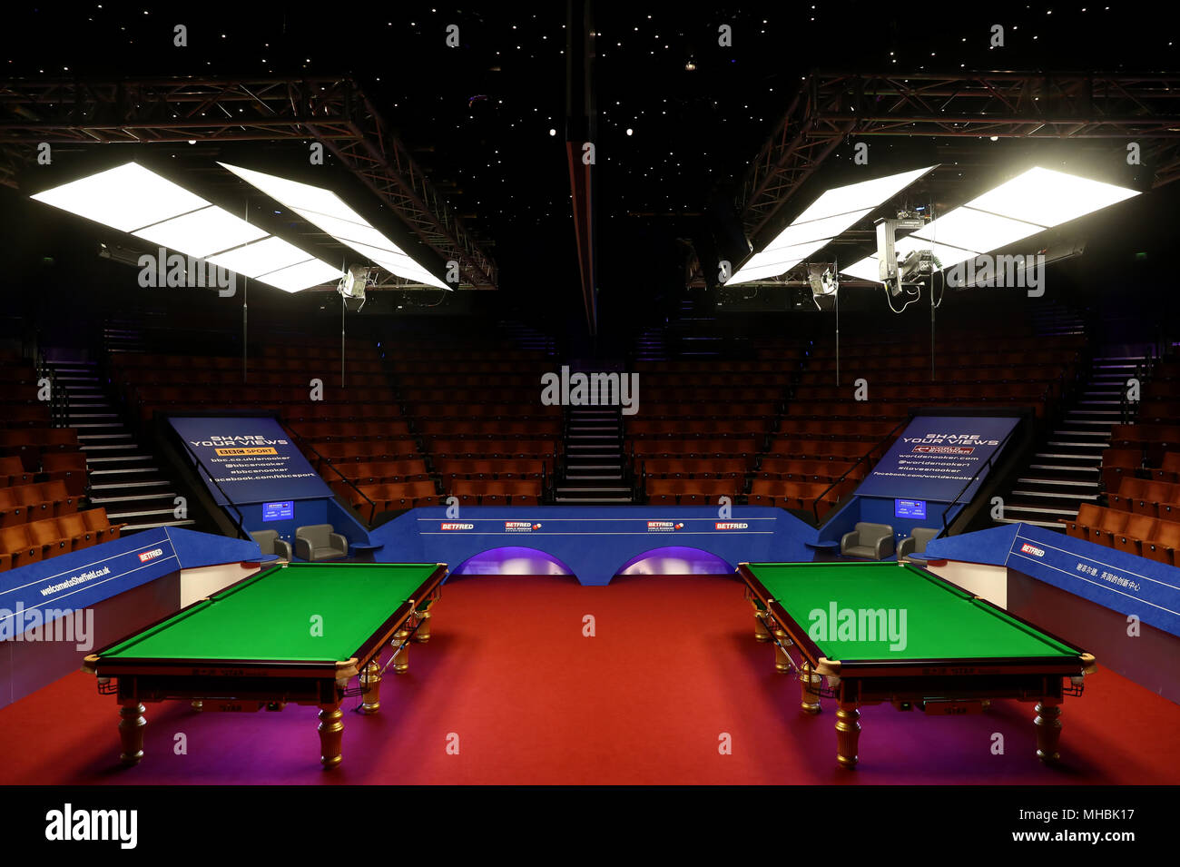 A General View Of The Crucible Two Table Set Up During Day Ten Of