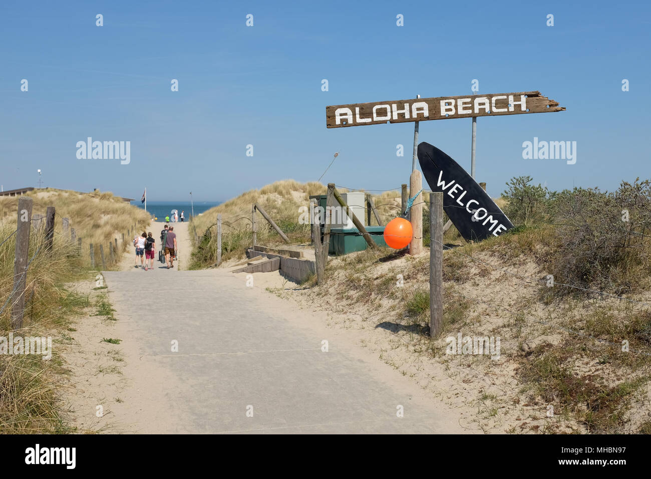 Entry To The Aloha Beach Club Located On One Of The Many