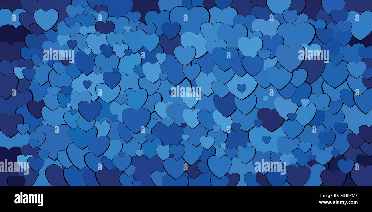 blue hearts wallpaper