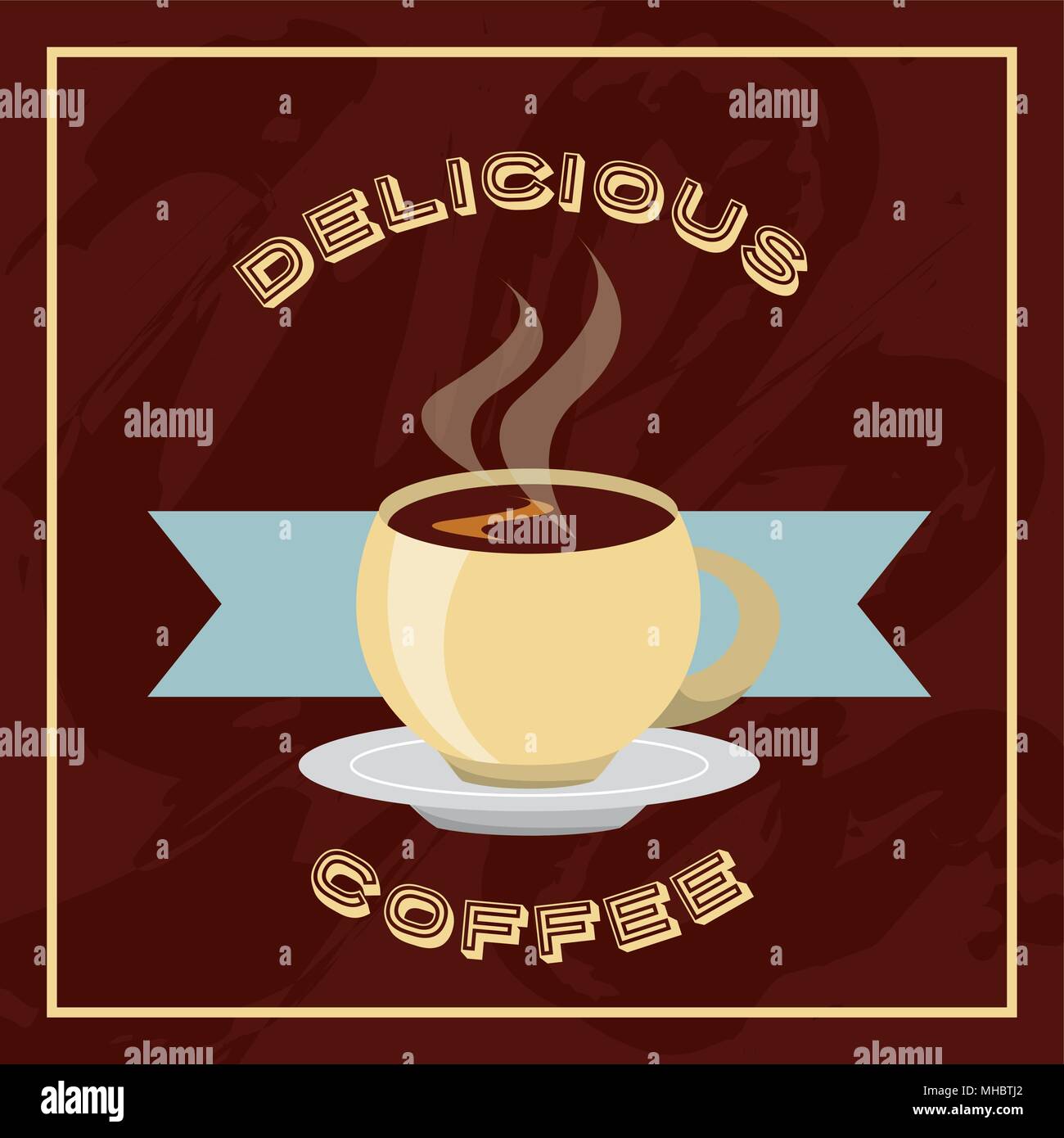 delicious coffee design, vector illustration eps10 graphic Stock Vector ...