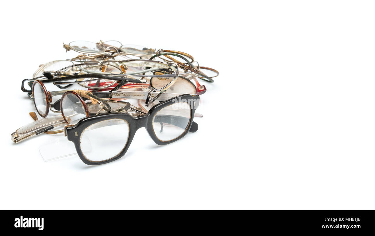 Broken Glasses Eyeglasses High Resolution Stock Photography and Images Alamy