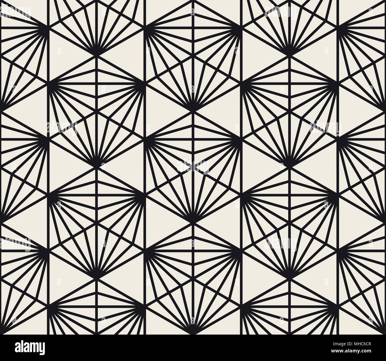 Vector Seamless Geometric Pattern Simple Abstract Lines Lattice Repeating Elements Stylish 8058