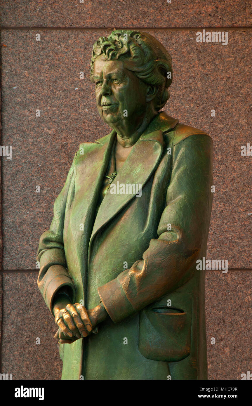 Eleanor Roosevelt statue, Franklin Delano Roosevelt Memorial, National
